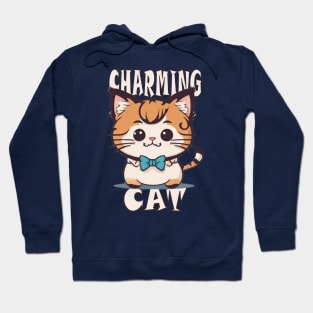 charming cat Hoodie